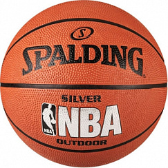Мяч баскетбольный Spalding NBA Silver Series Outdoor 83-014z